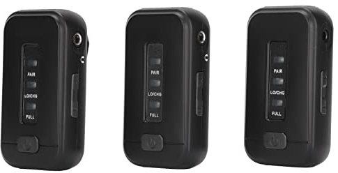 Sistema de Monitoreo de Retorno de Oído, Sistema de Monitoreo de Auriculares Inalámbricos 1 para 2, Tecnología de Carga Rápida, para Tarjetas de Sonido, Computadoras Portátiles, Computadoras de Escrit