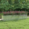 WIFESE Garten-Hochbeet 400x80x77 cm Verzinkter Stahl Silber Hochbeet Metall Hochbeete für Garten Pflanzenbett Kräuterbett Blumenkiste Dekorieren Eingang Balkon Terrasse Garten Stilvoll & Langlebig