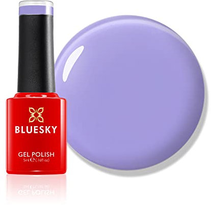 Bluesky Gel Nail Polish, Pastel Dreams, Minimal Style - LPD11. Pastel Gel Polish, Lilac, Purple, Long Lasting, Chip Resistant, 5ml (Requires Drying Under UV or LED Lamp)