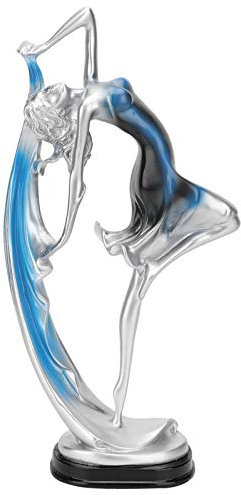 Tänzer-Figuren, Tanzende Mädchen-Statue, Tanz-Mädchen-Figur, Kunstharz, Kunsthandwerk, Tänzer-Statue, Tanzende Skulptur Für Büro, Schreibtisch, Hochzeit, Dekoration, Zuhause, Tischdekoration, Zubehör