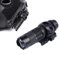 QIRUIMY Tactical Helmet Light Mini Aluminum Flashlight 120 Lumens Multi-Function Strobe Light