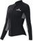 Owntop Damen Neoprenanzug-Oberteil-Jacke - 2mm Neopren Langarm für Wärme Komfort | Langlebiger YKK Frontreißverschluss | Verlängerte Rückenklappe | 2 Reißverschlusstaschen, Damen Grau XXL