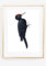 Din A4 Kunstdruck ohne Rahmen - Schwarzspecht Specht Vogel Natur Zeichnung Druck Poster Bild