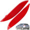 Twowinds Reflektor für Stoßstange, Kompatibel mit Renault Megane III MK3 (2008-2013), Reflektoren Rot, Hintere Stoßstange, Rechts und Links, 265600004R 265650004R (2 Stück, beide Seiten)