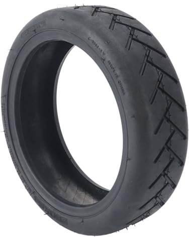 Neumático para Scooter Eléctrico 250x54, Ruedas de Caucho para Scooter Eléctrico que Absorben los Golpes, Neumático Sólido para Scooter Eléctrico con Superficie Antideslizante