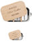 wunderwunsch® - Personalisierte Brotdose für Kinder - Robuste und Individuelle Edelstahl Brotdose mit Namen - Personalisierte Geschenke für Kinder (klein Edelstahl,Frau mit Klasse)