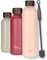 Milu Gourde Isotherme - Bouteille Isotherme - 1L - Gourde INOX Bouche Standard - Gourde Sport Étanche - Gourde Enfant sans BPA - Brosse de nettoyage incluse (Pink, 1000ml)