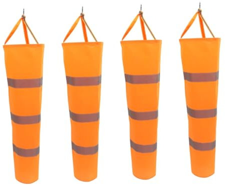 BESPORTBLE Lot De 4 Girouettes Réfléchissantes Et Imperméables en Tissu Oxford pour Décoration De Jardin 2 M Légères Et Robustes