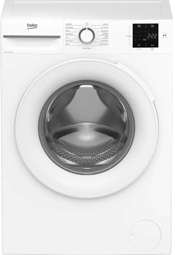 Beko BM1WT3741W Freestanding Washing Machine, 7kg Load, 1400rpm, White [Energy Class B]