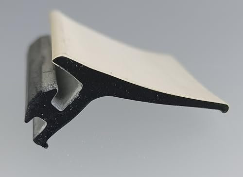 Lippendichtung 30 mm und 60 mm für Wandanschlussprofile Stegplatten Hohlkammerplatten Terrassenüberdachung (B-30/7 m Rolle)