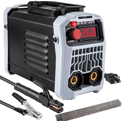 BetyBedy Stick Welder, 110V Mini Welding Machine, MMA-300A Portable Welding Machine, IGBT Inverter Welding Machine with Hot Start,Arc Force,Anti-Shock (Black)
