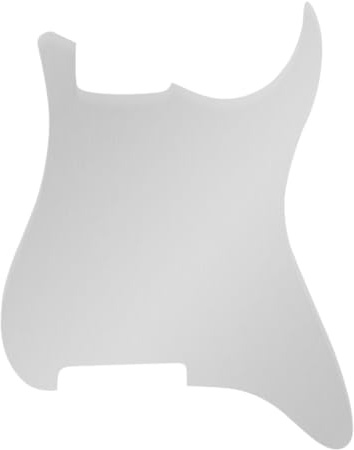 Dopro Aluminium Blank Guitar Pickguard Shield Plate Blank Ground Shielding Plate for ST/Strat Guitars