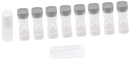 Beaupretty 8pc Contact Lenses Case Contacts Boxes Eye Holder Clean Storage for Go