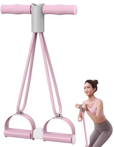 Hayaww Bauchtrainer Bodybuilding Expander Bauchtrainer Multifunktionstrainer Sit-Up Trainingsgeräte Elastische Zugseil Multifunktions-Leg-Exerciser Arm Krafttraining Einstellbarer Widerstand