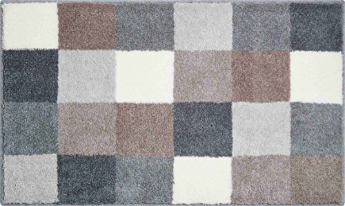 Grund Badteppich 100% Polyacryl, ultra soft, rutschfest, ÖKO-TEX-zertifiziert, 5 Jahre Garantie, BONA, Badematte 80x140 cm, flanell