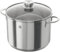 Zwilling 40103-247 Tall Stockpot – Stainless Steel Tall High Edge Kitchen Pot With Lid, Large 7.8 L Capacity Pan for Batch Cooking Soup, Stew, Chilli, Induction Suitable, Scratch Resistant, 24 cm