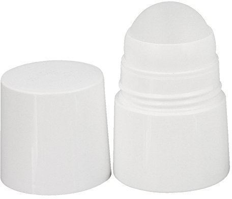 Deostick Flasche 50ml, Kosmetex Kunststoff Deo-Roller Roll-on zum Selbst Befüllen, 3 Stück