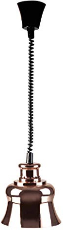 Lacor 69367 - Lampada a infrarossi e cavo estensibile da 275 W, rame...