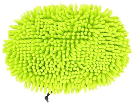 ProPlus Chenille Mikrofaserbezug – Passend für Teleskopwaschbürste – Kratzfrei reinigen, mit kaltem Wasser waschbar – Grün