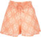 GURU SHOP Leichte Pantys, Baumwoll-Print Shorts - Orange, Damen, Baumwolle