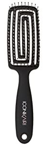 ICONIKAIR Haarbürste Blow-Dry Brush Classic Mini, Kopfhaut Massagebürste, Detangler Bürste, Haarbürste ohne Ziepen Kinder, Haarbürste Kinder, Bürste für Locken