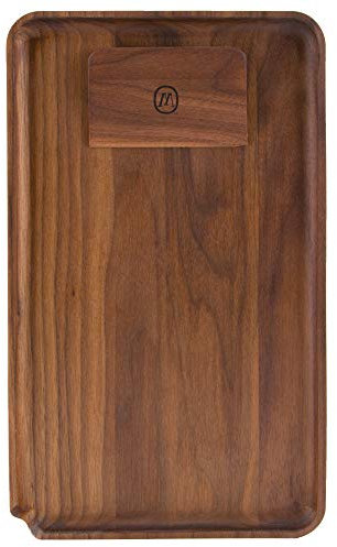 Marley Natural | American Black Walnut Rolling Tray (Large)