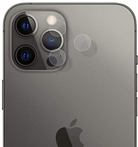 Protecteur en verre trempé caméra arrière pour iPhone 12 Pro Max (6.7) Verre