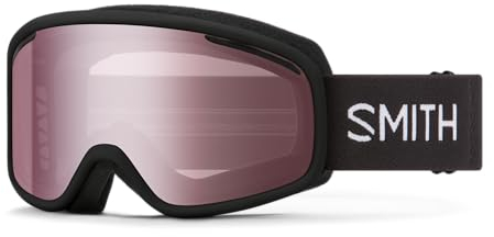 Smith, Vogue-Ignitor Mirror Antifog, Ski-Maske, Schwarz, Uni, Unisex-Erwachsener