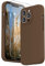 SURPHY Liquid Silicone Case for iPhone 13 Pro Case, Individual Protection for Each Lens Shockproof Rubber Full Body Thickened Design for iPhone 13 Pro 6.1 inch 2021, Brown