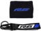 Motorrad-Frontbremsflüssigkeitsbehälter, Öltanksocke und Schlüsselanhänger, Schlüsselanhänger für Yamaha R6 1999–2021 2022, YZF R6 R6S (blau), blau