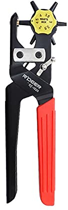 Locher Leder Gürtel Locher Zange Öse Puncher Revolve Nähmaschine Tasche Setter Werkzeug