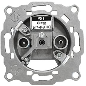 Base de toma intermedia/inductiva TV+SAT ARTU981 IKUSI 2579