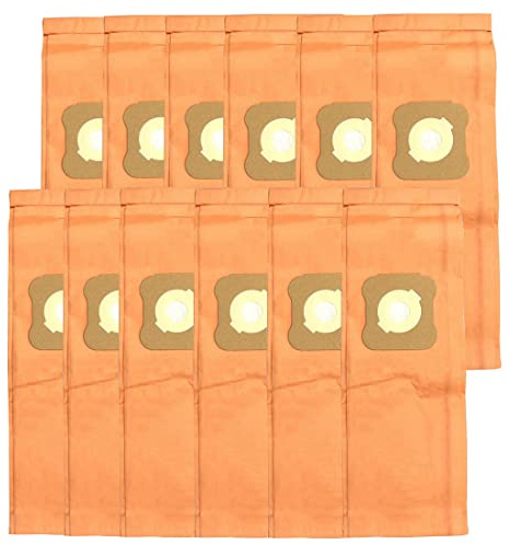 Pack 12 Vacuum Bags for Kirby G3,G4,G5,G6,G7,Gsix,Ultimate G 197394 Sentria Diamond, Compatible with Kirby Part # 204803, 205803 Micron Magic Replacement Dust Bag