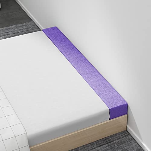 HIILU Rechteckiger Bettspaltfüller, individuelle Größe, Bett-Wand-Lückenfüller, personalisiertes Kopfteil-Kissen, volle Größe, waschbar, abnehmbares Nackenrolle
