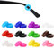 12 Pairs Round Glasses with Silicone Ear Grips and Cushions - Anti Slip Multicolor Ear Pads for Kids and Adults Sunglasses
