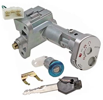 Zündschloss Schlosssatz Komplett passend für SYM Mio 50 & 100 Roller | Perfekte Passform | 5-Pin Stecker