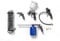 Kit de accesorios FIAC de 8 piezas para compresor, que incluye pistola de inflado, 3 boquillas adaptadoras y manguera, pistola de soplado, pistola de lavado, pistola de pintura