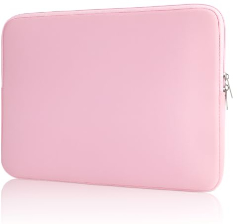 13 Inch Laptop Sleeve Protective Case-Soft Cover for MacBook Air/Pro,pink | Padded Case Shockproof Cover for MacBook Neo/Air/Pro13 M5 M4 M3 M2 ,Slim 13 Inch Notebook Surface Chromebook Laptop Bag
