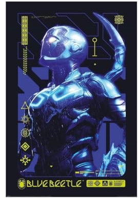 Pyramid International DC Comics Blue Beetle Poster Jaime Reyes, Alien Biotech