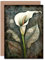 Artery8 Calla Lilie Blume Blüte Batik Frau Geburtstagskarte