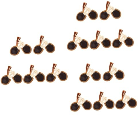 VILLCASE 15paare Vintage Horn Knopf Toggles Für Mäntel Und Jacken Robuste Strapazierfähige Materialien Zum Ersetzen Alter Knöpfe Vielseitig Einsetzbar Für Kleidung Und Accessoires