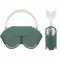 wigmoa SY-K Smart Case per AirPods Max, compatibile con modalità sleep, antigraffio e antipolvere, custodia da viaggio portatile, verde