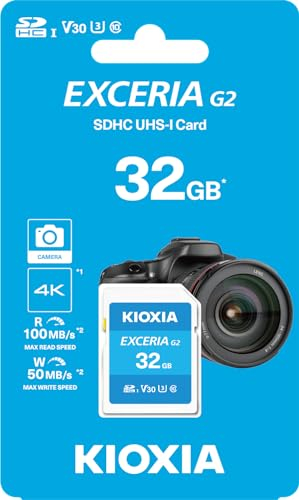 KIOXIA Exceria G2 SD Card 32GB