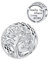 BIZK Stammbaum des Bänders Charm Anhänger für Armband 925 Sterling Silber Charm Bead Pendant für Europäische Armbänder und Halsketten