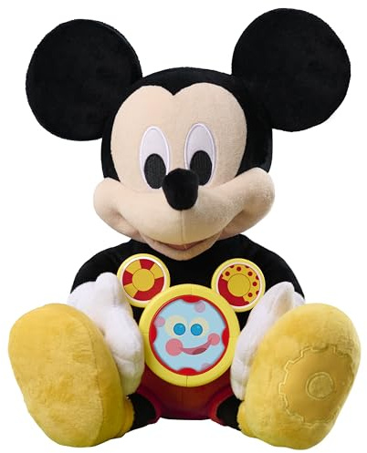 Disney Jr. Oh, Toodles! 30 cm Mickey Mouse Interactive Plush Toy | 3 Modes of Play, Toy for Preschoolers, Boys, Girls, Kids, Ages 3 and Up by Just Play