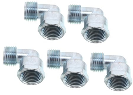RORPOIR 5pcs Multi-purpose Gas Stove Adapter Kit Hoses Fittings Connector for Kitchen Gas Hose