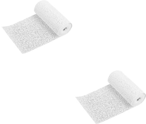 Gatuida 2 Rollen Trockenbau-Maueranker-Reparaturset Schnellbauschrauben Block Modellgips patchen stylingbã¼rsten Modellbau klebeband Gipstuch Werkzeuge für Bergmodelle selber bauen Stoff