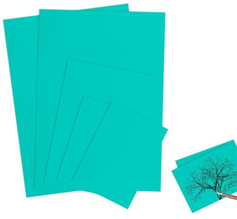 Juego de 5 piezas de impresión de lino, impresión de Lino para un fácil tallado de lino, arte y manualidades, paquete de sellos de goma suave de 3 tamaños, hojas de lino de impresión suave, impresión