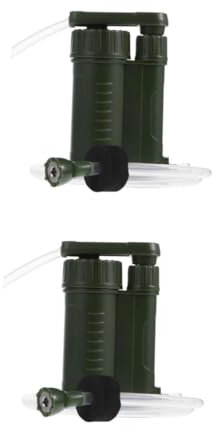 Toddmomy 2stücke Tragbarer Wasserfilter Für Outdoor-aktivitäten Effektiver Wasserreiniger Für Camping Wandern Angeln Und Kompakte Und Langlebige Wasserfiltrationslösung