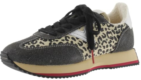victoria Sneaker Cosmos 1134116 | Animal Print-Nylon & Veloursleder-Einsätze & Gezackte Sohle für Damen